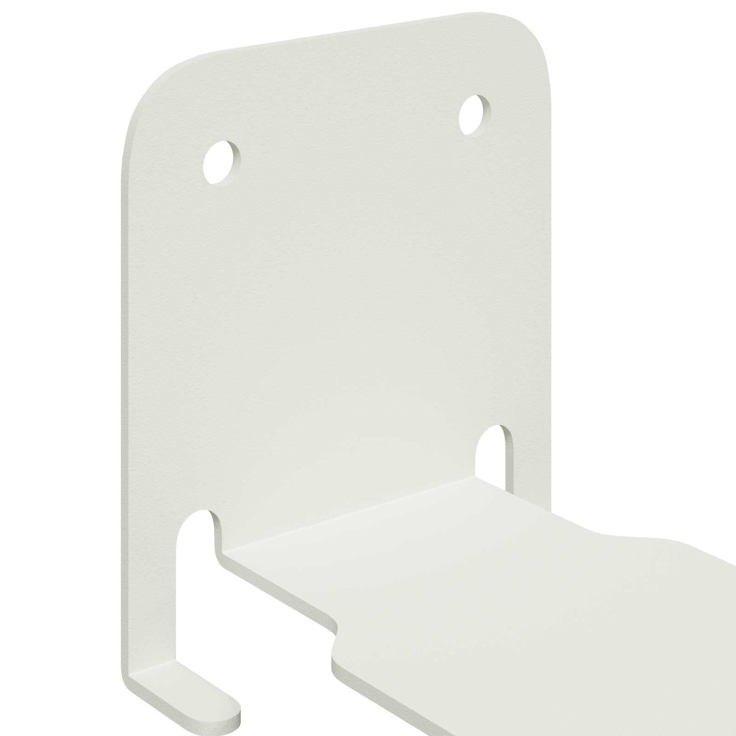 Floating Shelf with Shelf 8 pcs White 6 x 10.8 x 6.6 cm