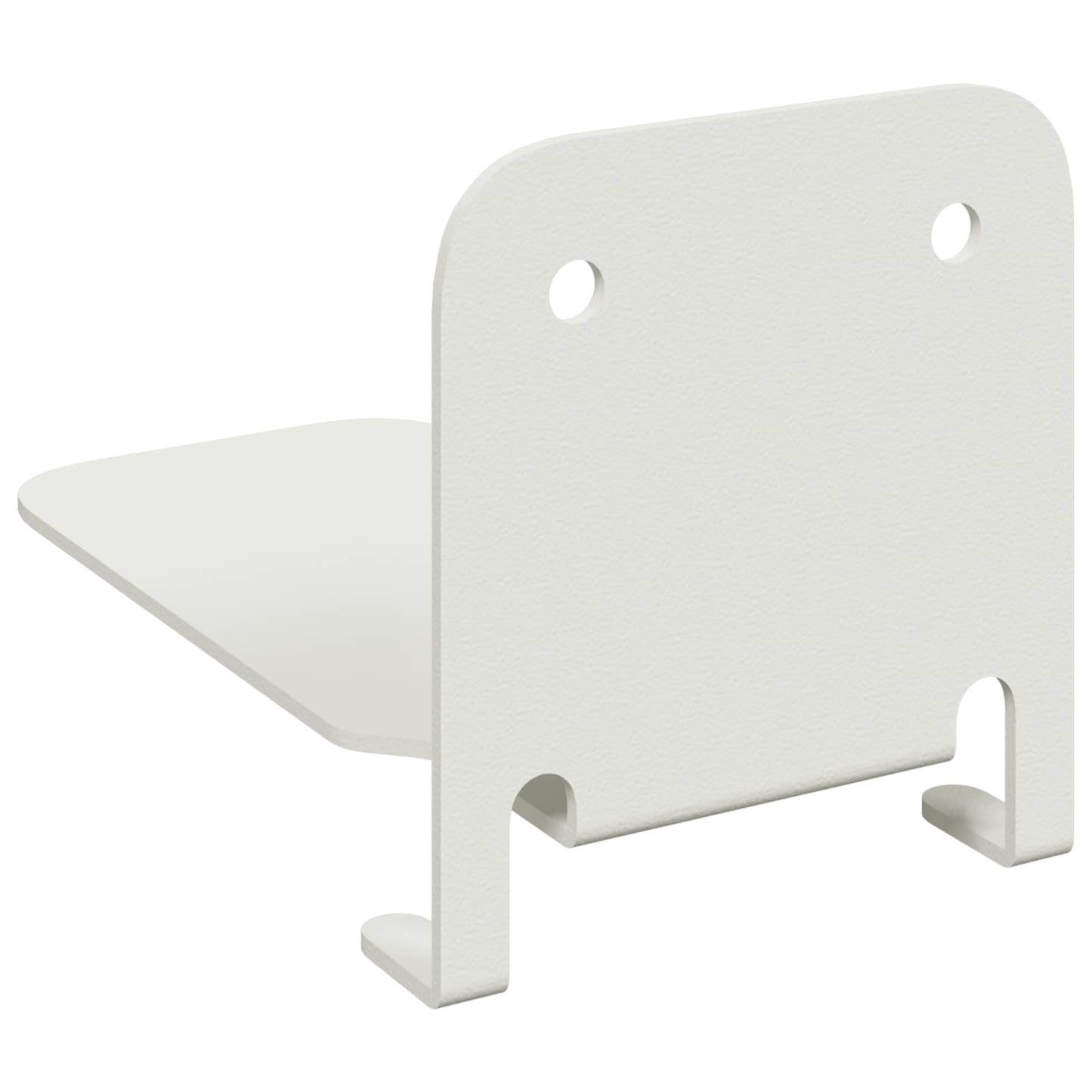 Floating Shelf with Shelf 24 pcs White 6 x 10.8 x 6.6 cm