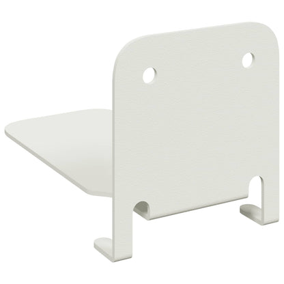 Floating Shelf with Shelf 24 pcs White 6 x 10.8 x 6.6 cm