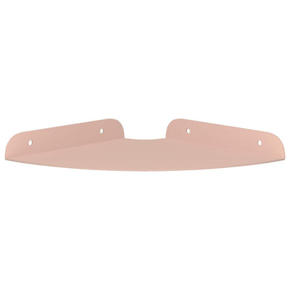 Floating Shelf with Shelf 4 pcs Pink 15 x 15 x 2 cm