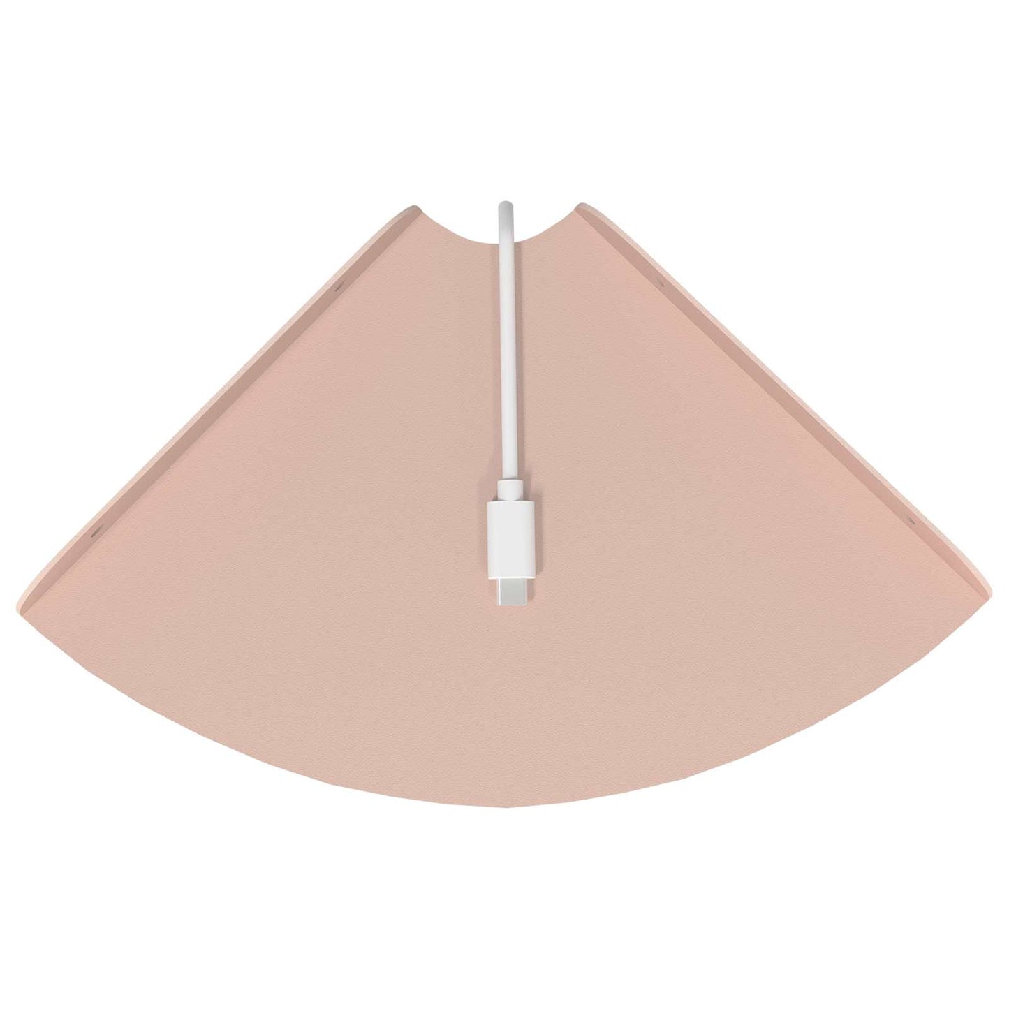 Floating Shelf with Shelf 4 pcs Pink 15 x 15 x 2 cm