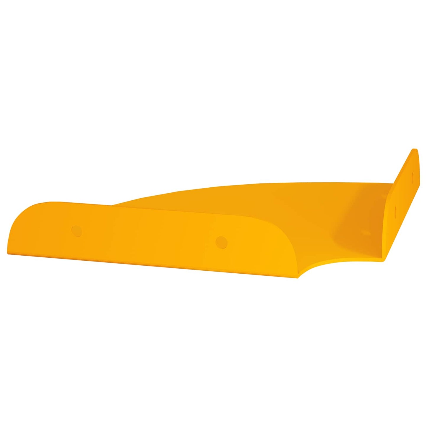 Floating Shelf with Shelf 4 pcs Mustard Yellow 15 x 15 x 2 cm