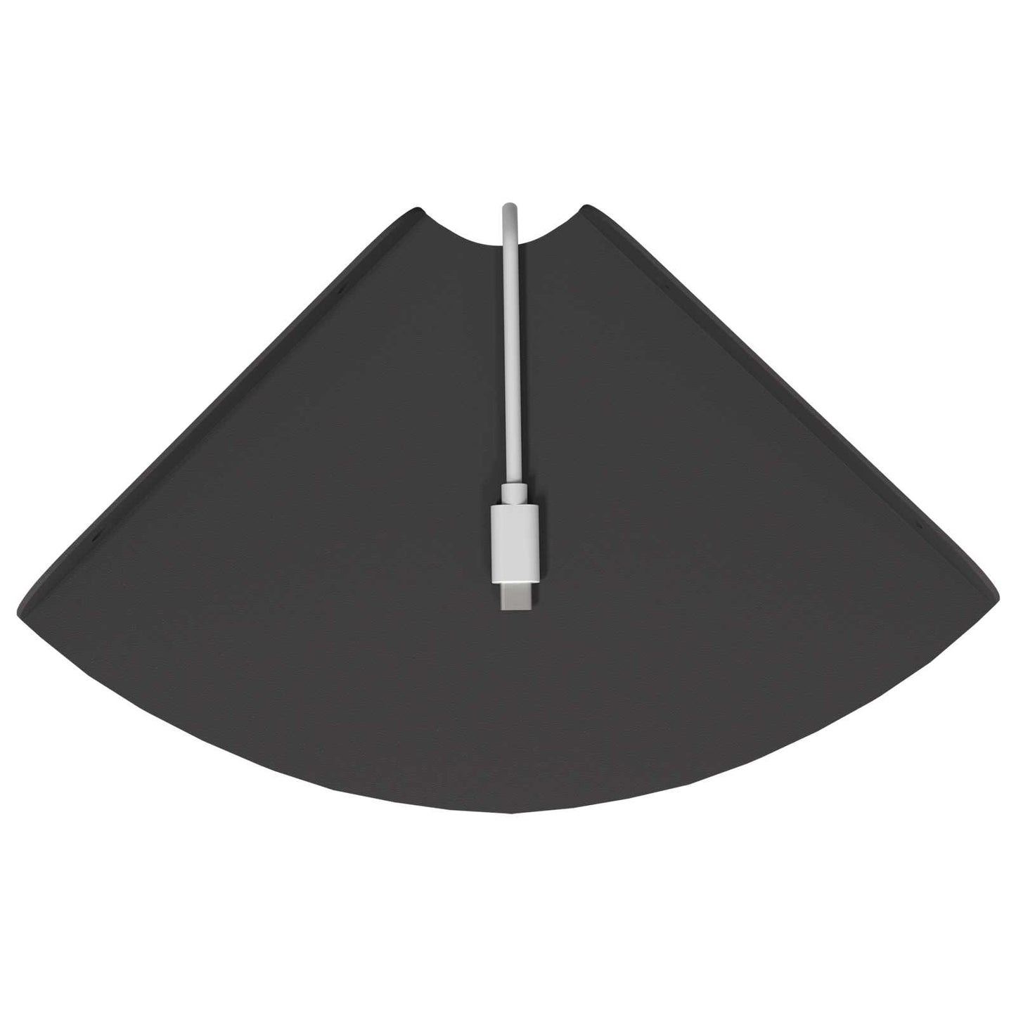 Floating Shelf with Shelf 2 pcs Black 18 x 18 x 2 cm