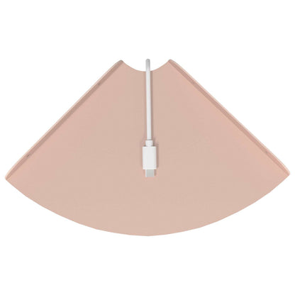Floating Shelf with Shelf 4 pcs Pink 18 x 18 x 2 cm