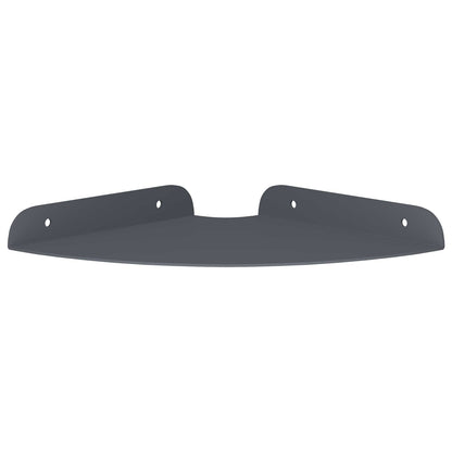 Floating Shelf with Shelf 2 pcs Anthracite 18 x 18 x 2 cm