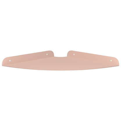 Floating Shelf with Shelf 2 pcs Pink 24 x 24 x 2 cm