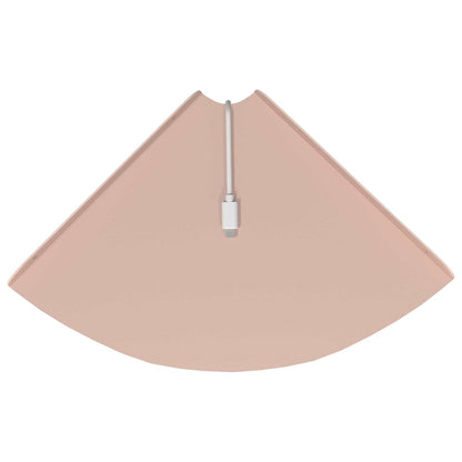 Floating Shelf with Shelf 2 pcs Pink 24 x 24 x 2 cm