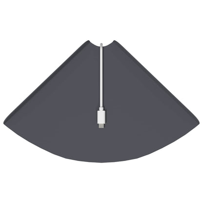Floating Shelf with Shelf 4 pcs Anthracite 24 x 24 x 2.3 cm