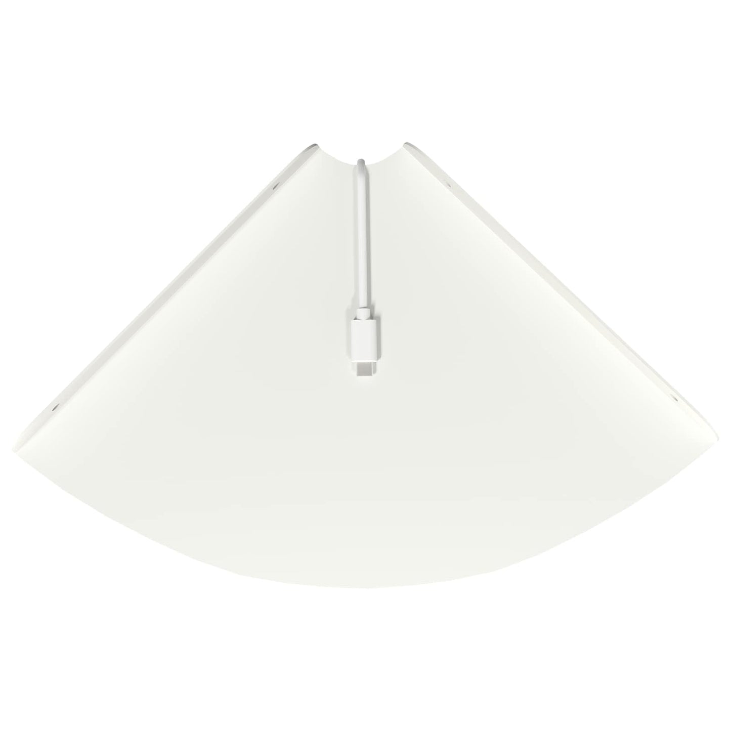 Floating Shelf with Shelf 2 pcs White 24 x 24 x 2 cm