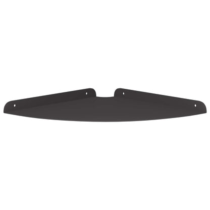 Floating Shelf with Shelf 4 pcs Black 30 x 30 x 2 cm