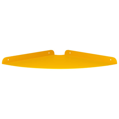 Floating Shelf with Shelf 2 pcs Mustard Yellow 30 x 30 x 2 cm