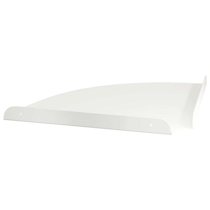 Floating Shelf with Shelf 4 pcs White 30 x 30 x 2 cm