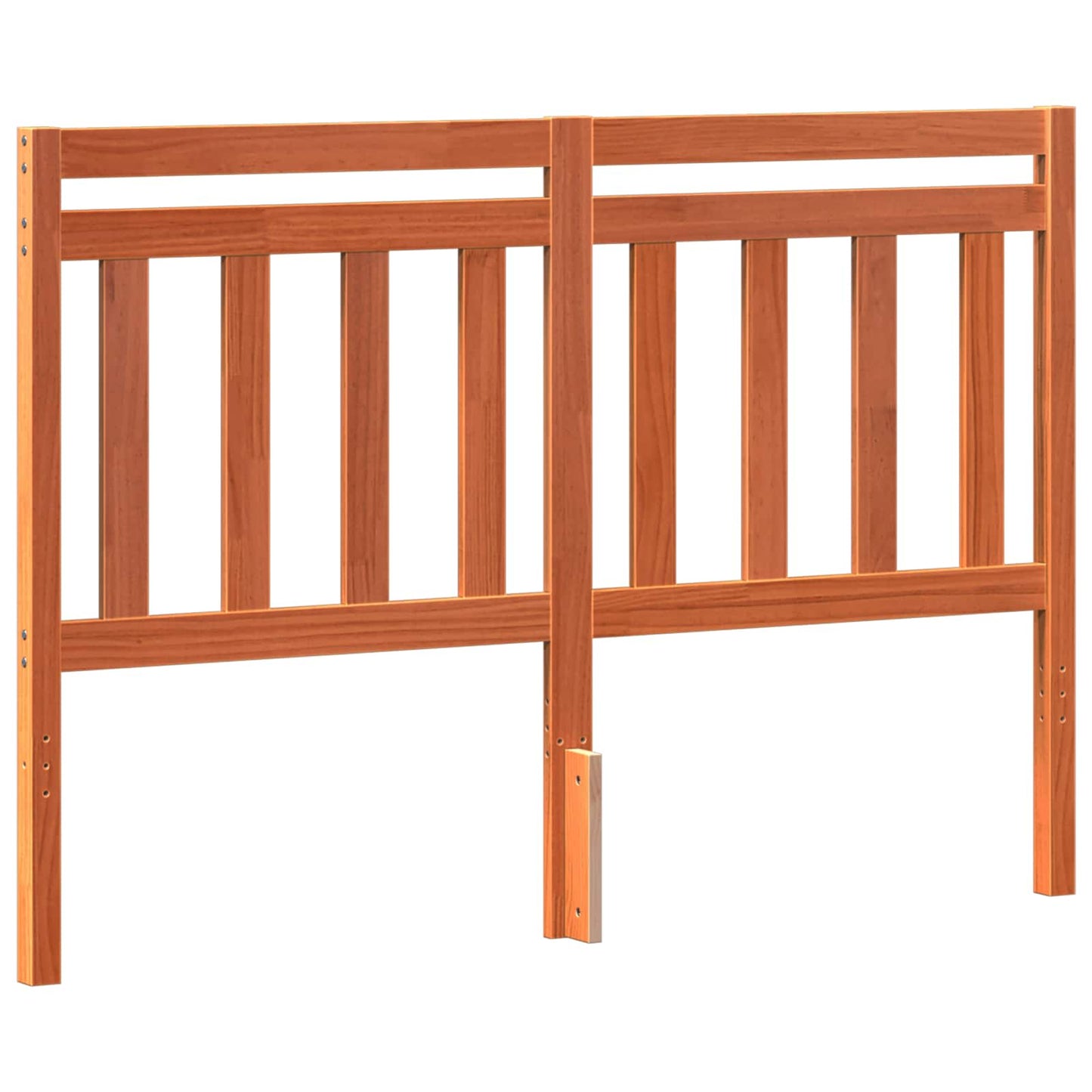 Headboard with Headboard Wax Brown 155.5 x 100 cm