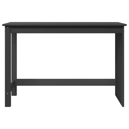 Desk Grey 112 x 50 x 75 cm Solid Pine Wood