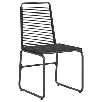 Garden Chairs 2 pcs Black 48 x 55 x 89.5 cm Rattan