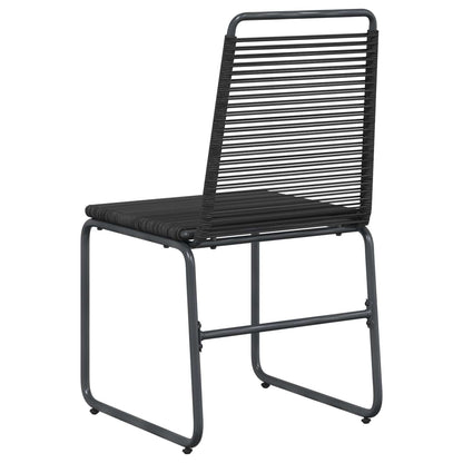 Garden Chairs 2 pcs Black 48 x 55 x 89.5 cm Rattan