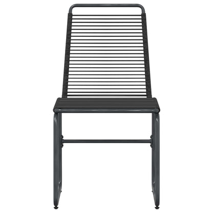 Garden Chairs 2 pcs Black 48 x 55 x 89.5 cm Rattan