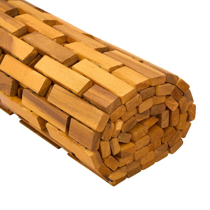 Bath Mats Natural 55 x 80 cm Solid Acacia Wood