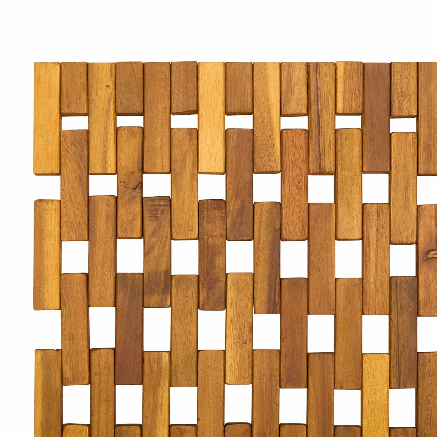 Bath Mats Natural 55 x 80 cm Solid Acacia Wood