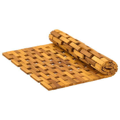Bath Mats Natural 55 x 80 cm Solid Acacia Wood