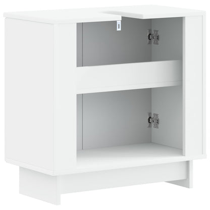 Bathroom Sink Cabinet UTRECHT White 59.5 x 31.5x 59 cm