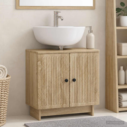 Bathroom Sink Cabinet EDE Sonoma Oak 59.5 x 31.5x 59 cm