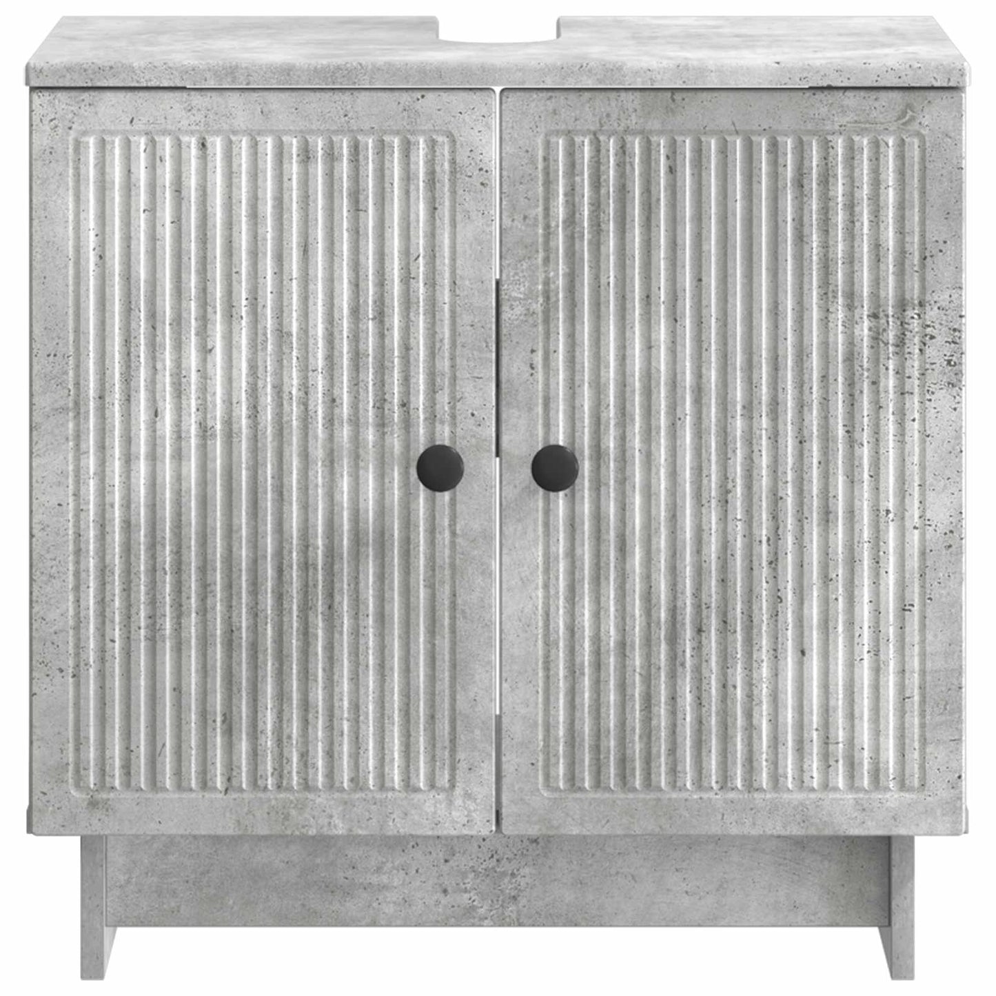Bathroom Sink Cabinet EDE Concrete Grey 59.5 x 31.5x 59 cm