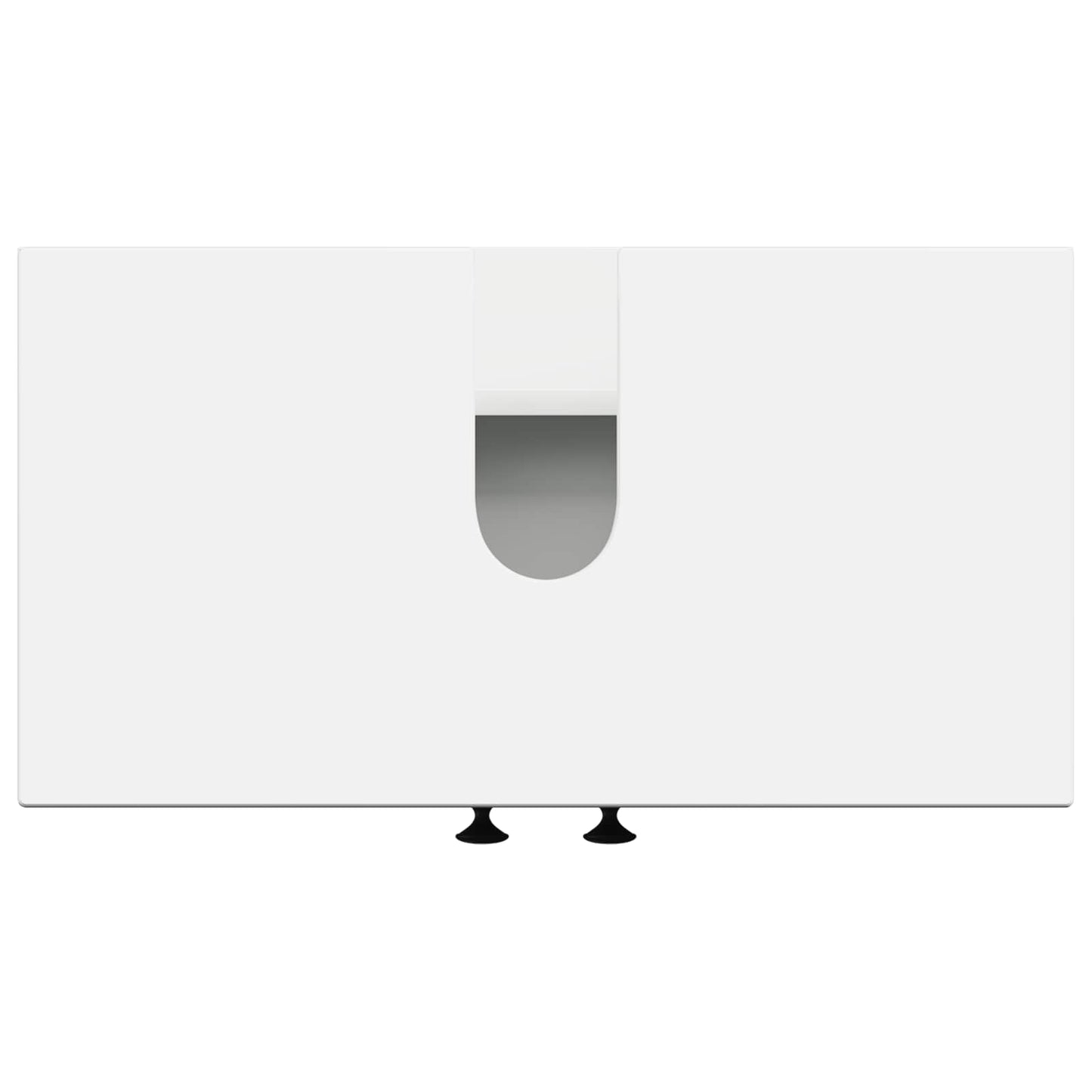 Bathroom Sink Cabinet EDE High Gloss White 59.5 x 31.5x 59 cm