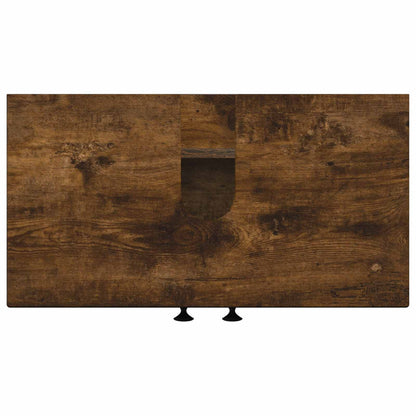 Bathroom Sink Cabinet EDE Smoked Oak 59.5 x 31.5x 59 cm