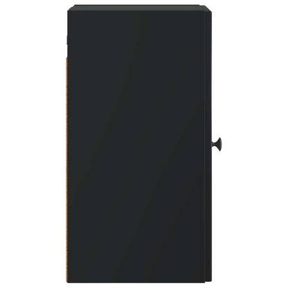 Bathroom Wall Cabinet EDE Black 30 x 31 x 59 cm Engineered Wood