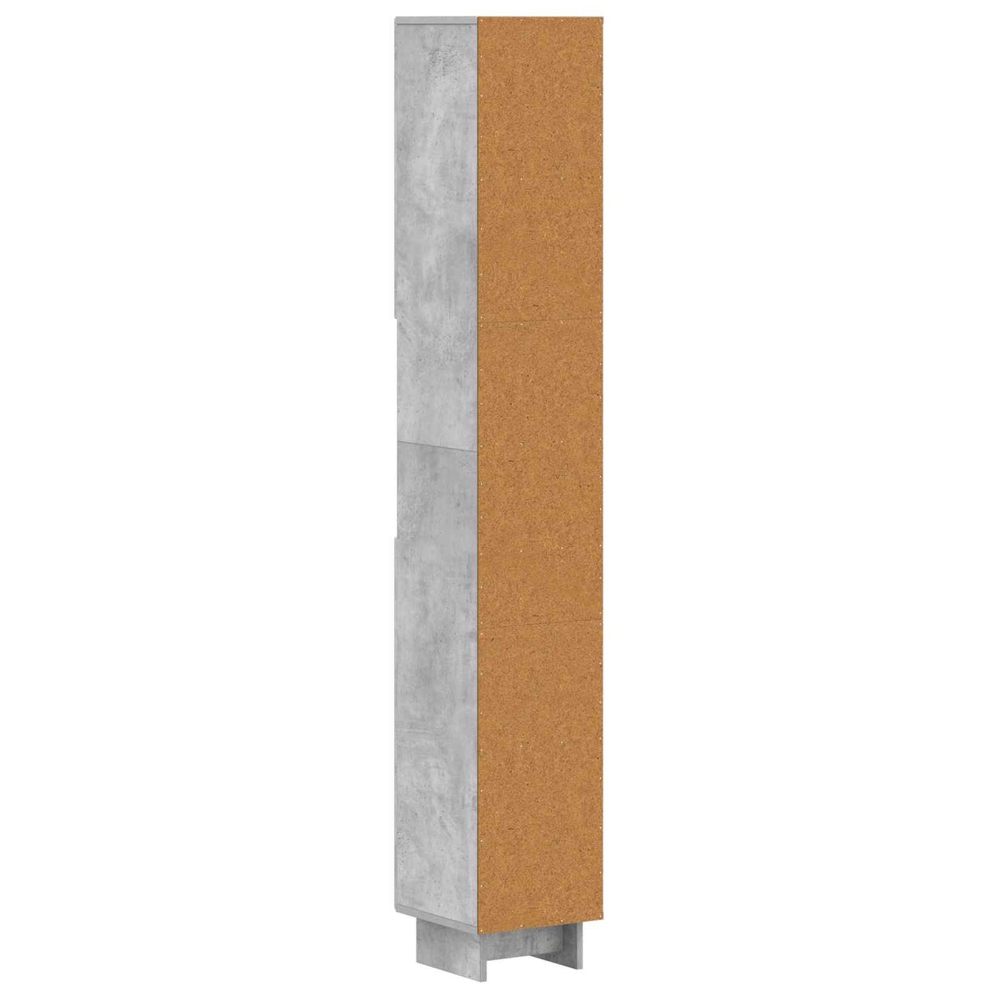 Bathroom Cabinet with Open Shelf EDE Concrete Grey