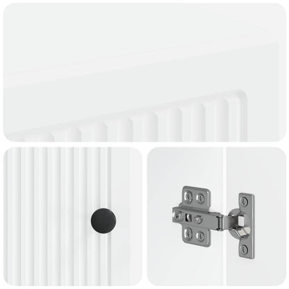Bathroom Storage Cainet EDE White 30 x 31 x 80 cm