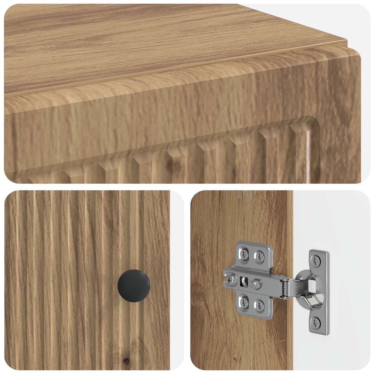 Bathroom Storage Cainet EDE Artisan Oak 30 x 31 x 80 cm
