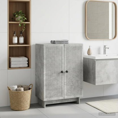 Bathroom Storage Cainet EDE Concrete Grey 59.5 x 31 x 80 cm