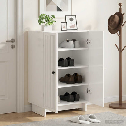 Shoe Cabinet EDE 59.5 x 39.5 x 90 cm Engineered Wood