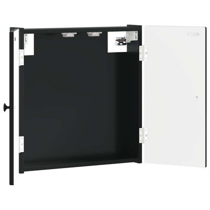 Dartboard Cabinet EDE Black 52.5 x 10.5 x 53.5 cm