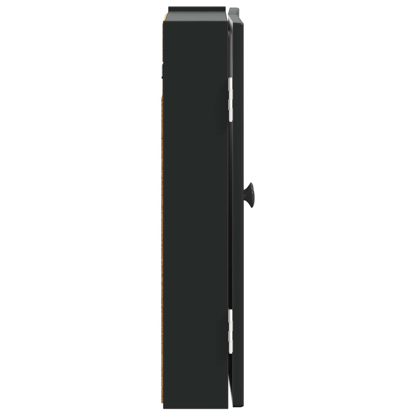 Dartboard Cabinet EDE Black 52.5 x 10.5 x 53.5 cm