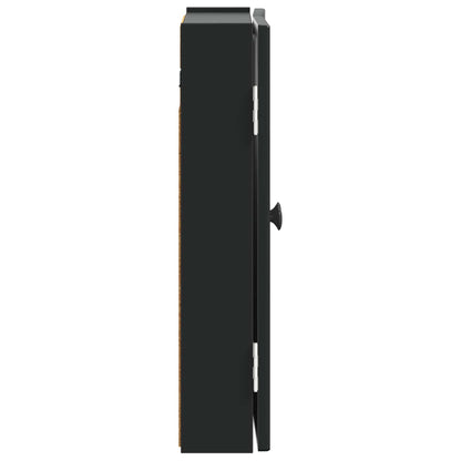 Dartboard Cabinet EDE Black 52.5 x 10.5 x 53.5 cm