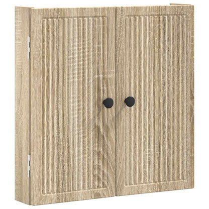 Dartboard Cabinet EDE Sonoma Oak 52.5 x 10.5 x 53.5 cm