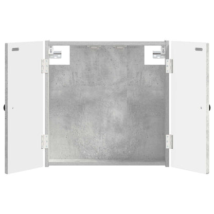 Dartboard Cabinet EDE Concrete Grey 52.5 x 10.5 x 53.5 cm
