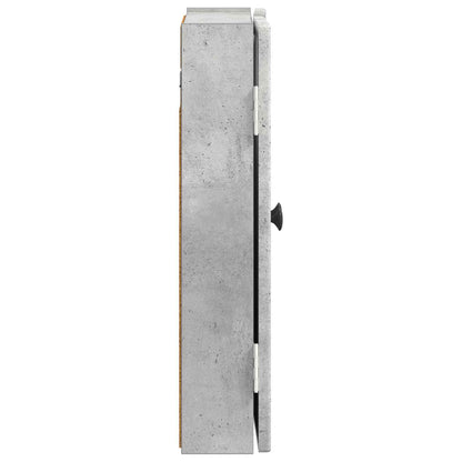 Dartboard Cabinet EDE Concrete Grey 52.5 x 10.5 x 53.5 cm