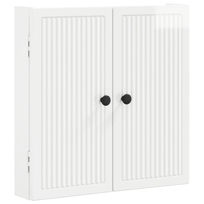 Dartboard Cabinet EDE High Gloss White 52.5 x 10.5 x 53.5 cm
