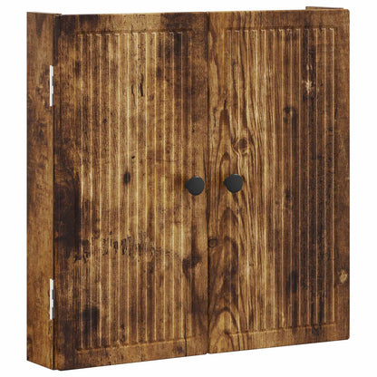 Dartboard Cabinet EDE Smoked Oak 52.5 x 10.5 x 53.5 cm