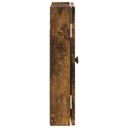 Dartboard Cabinet EDE Smoked Oak 52.5 x 10.5 x 53.5 cm