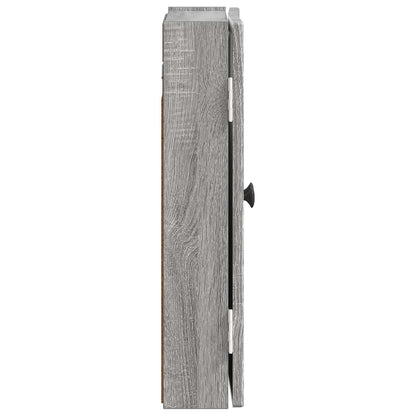Dartboard Cabinet EDE Grey Sonoma 52.5 x 10.5 x 53.5 cm
