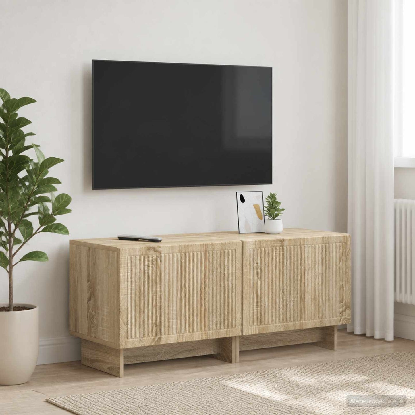TV Cabinet Sonoma Oak Engineered Wood