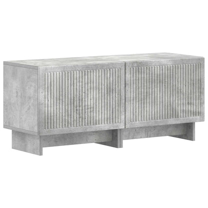 TV Cabinet Concrete Grey Engineered Wood