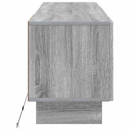 LED TV Cabinet Grey Sonoma Engineered Wood