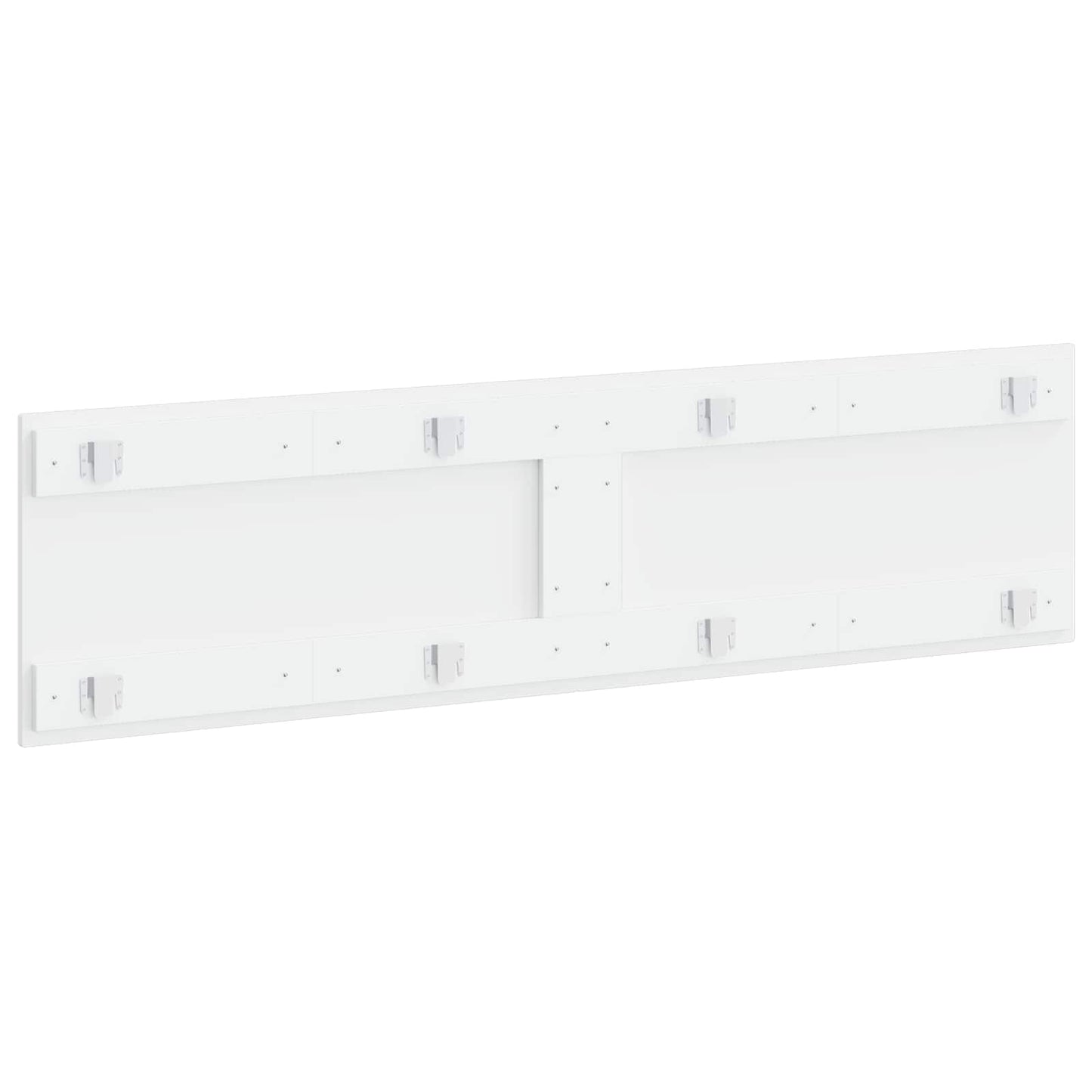 Wall-Mounted Headboard EDE White Engineered Wood