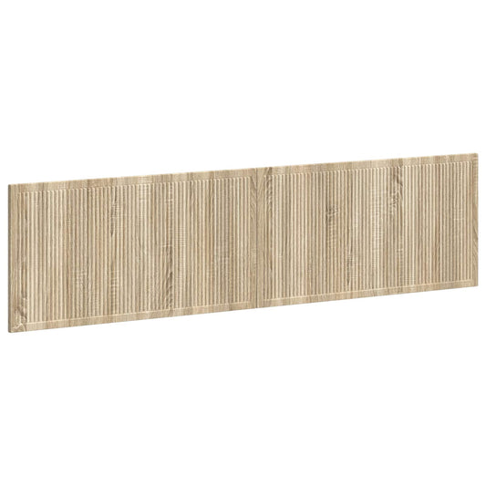 Wall-Mounted Headboard EDE Sonoma Oak Engineered Wood